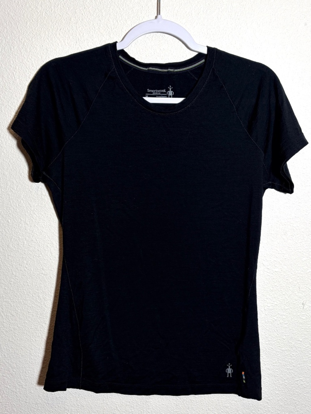 Smartwool Merino 150 Black Short Sleeve Crewneck T-Shirt Sz M